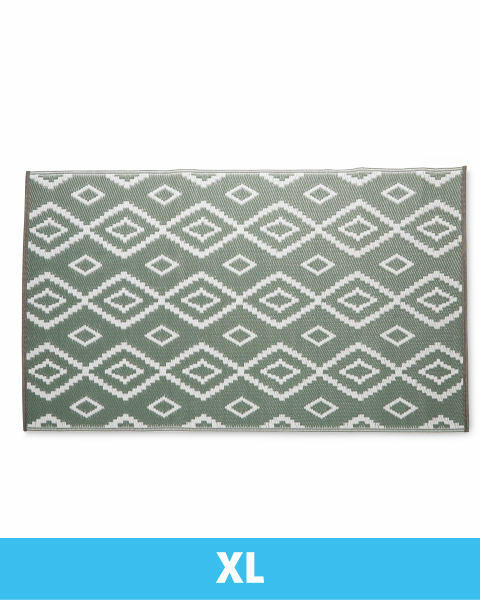 Extra Large Aztec Outdoor Rug