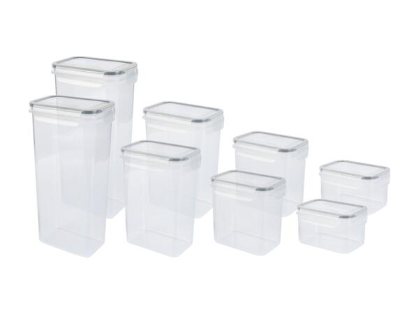 Set de boîtes à provisions, 8 pièces