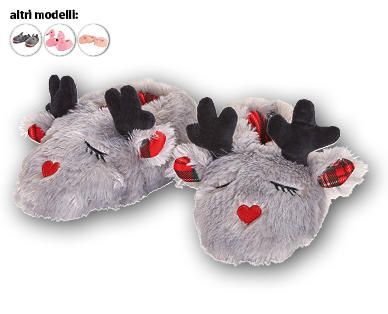 Pantofole a forma di animale per bambini e adulti