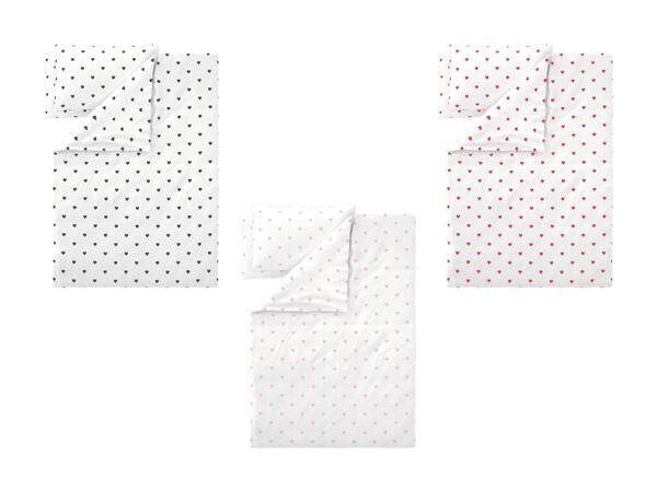 Parure de lit en coton renforcé, 3 pièces