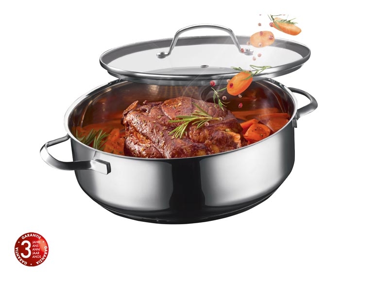 Sauteuse en acier inox