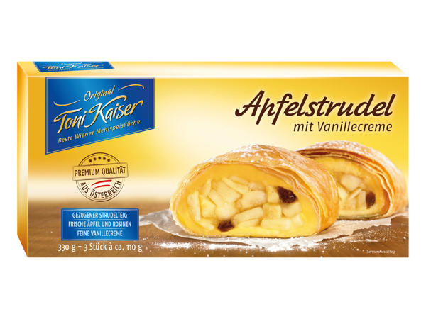 TONI KAISER Apfel- oder Topfenstrudel