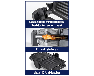 AMBIANO Elektrischer Tischgrill