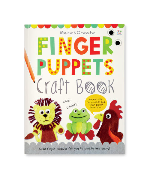 Finger Puppets Make & Create Book
