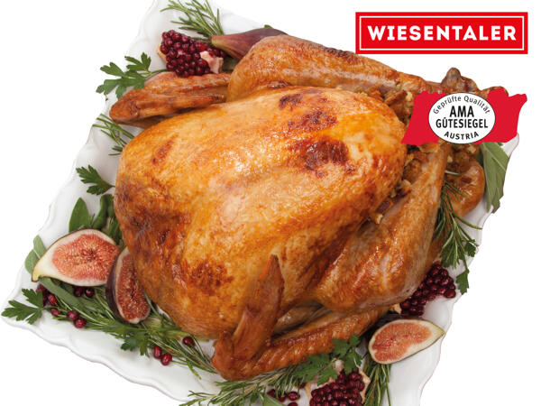 Frische Festtagspute bratfertig