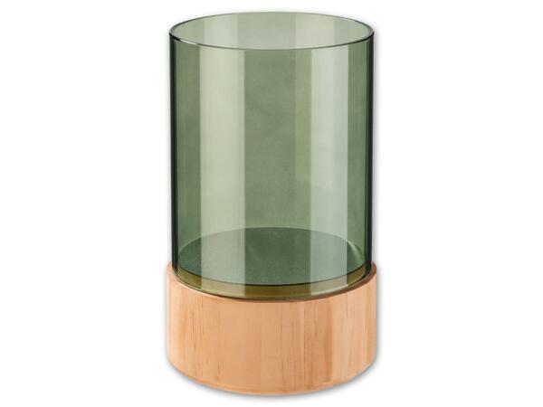 Glas-Windlicht