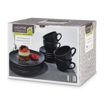 Koffieservies, 6 pers.