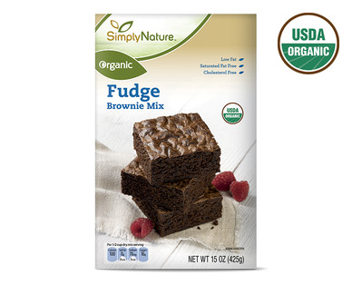 SimplyNature Organic Brownie or Cake Mix