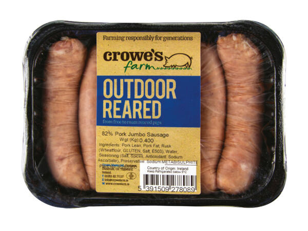 Pork Jumbo Sausages