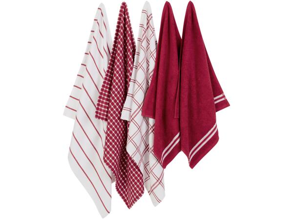 Kitchen Hand Towel & Tea Towel Set