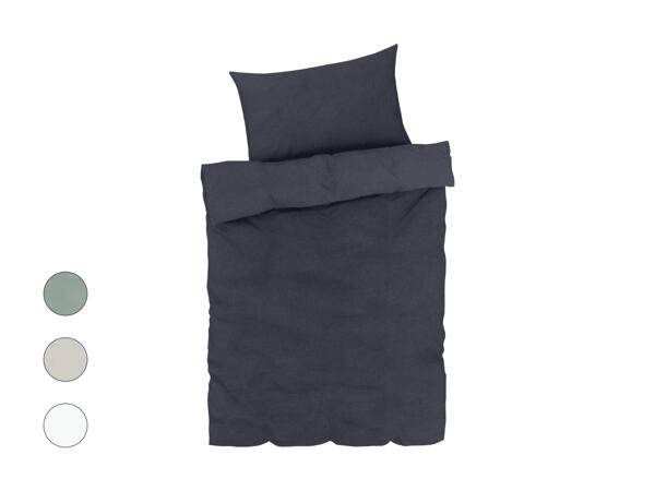 Coordinato letto in cotone e lino