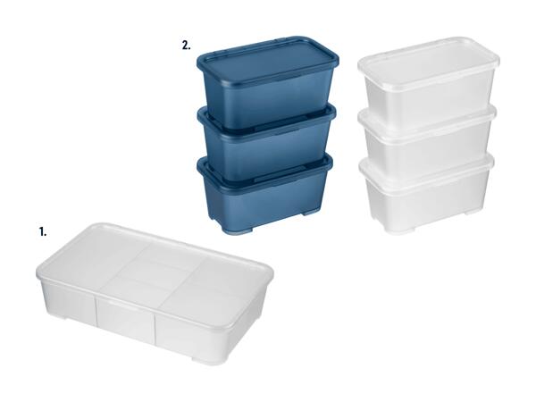Boîte(s) de rangement, une pièce, set de 3