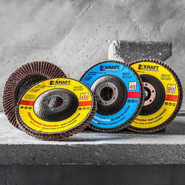 Fächerscheiben-Set 4tlg. Ø 115 mm