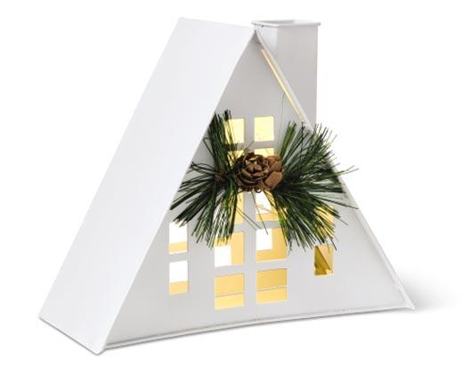 Merry Moments 
 LED Lighted Metal House