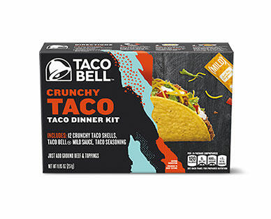 Taco Bell Crunchy Taco Dinner Kit