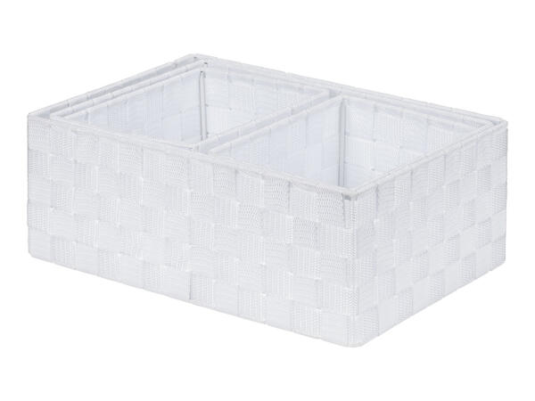 Livarno Home Bathroom Storage Baskets