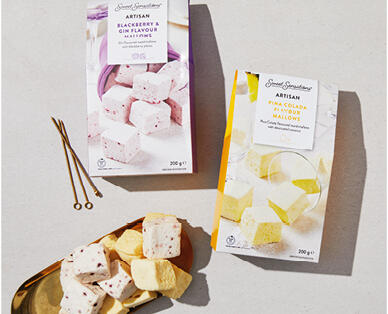 Sweet Sensations Artisan Boozy Flavoured Mallows 200g