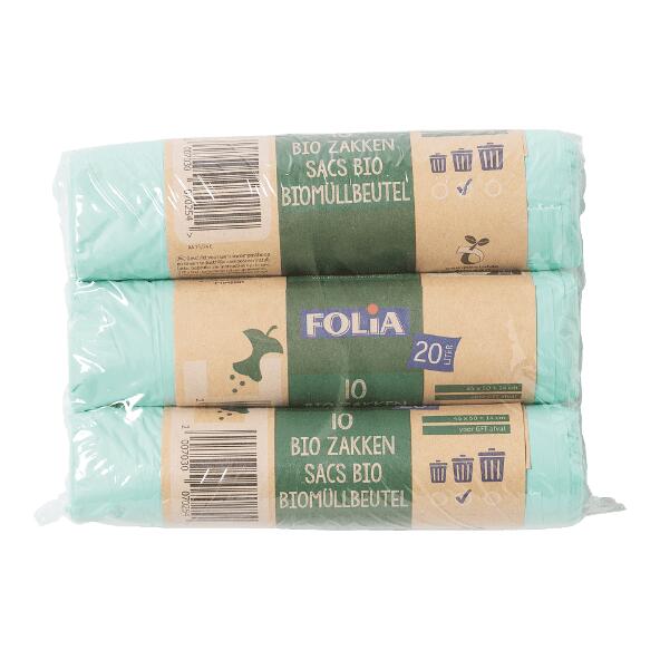 FOLIA(R) 				Composteerbare bio-afvalzakken, 30 st.