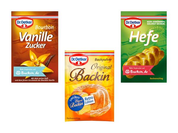 Ingredienti per dolci Dr. Oetker