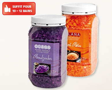 Sel de bain aromatisé OLANA