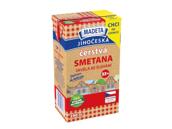 ČERSTVÁ SMETANA NA ŠLEHÁNÍ
