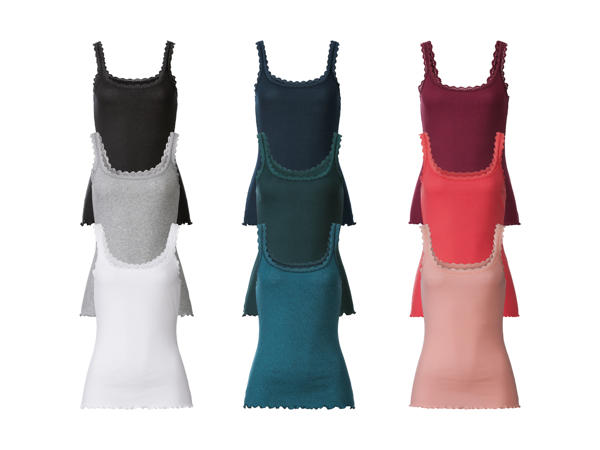 ESMARA LINGERIE(R) Ribtop 3-pak