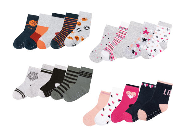 Chaussettes avec ABS, 5 paires