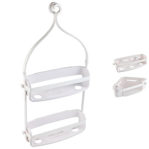 Suction Bathroom Shelf or Shower Caddy