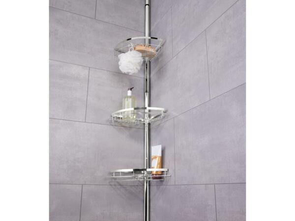 LIVARNO HOME(R) Teleskopstang med hylder