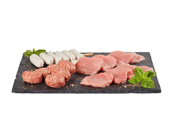 Plateau de brochettes et grillades