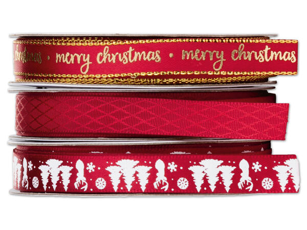 Geschenkband-Set, 3-teilig