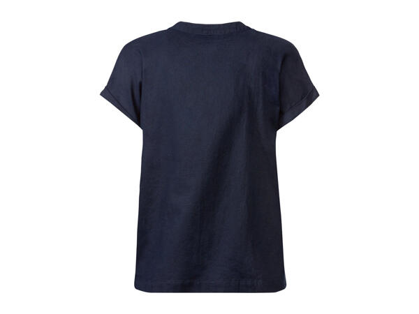 Esmara Ladies' Linen-Blend Blouse