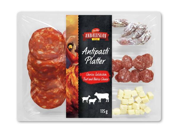 Andalusisk antipastiplatte