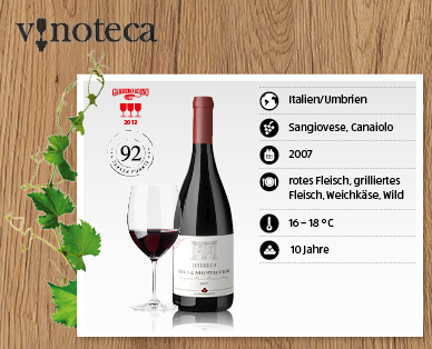 LUNGAROTTI Rubesco Riserva DOCG , Vigna Monticchio
