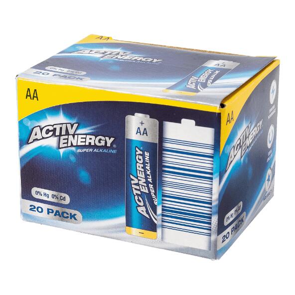 ACTIV ENERGY(R) 				Alkali-Batterien, 20 St.