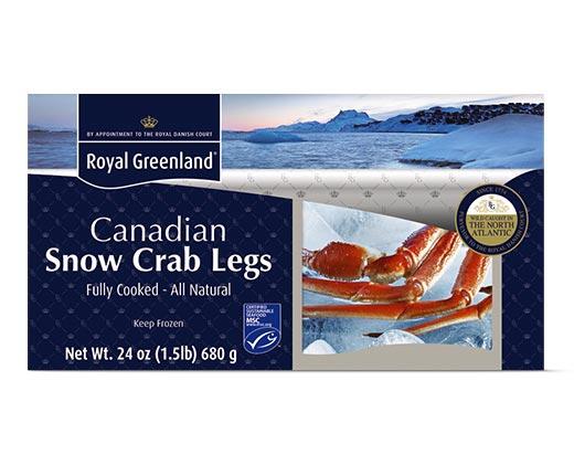 Royal Greenland 
 Snow Crab Legs