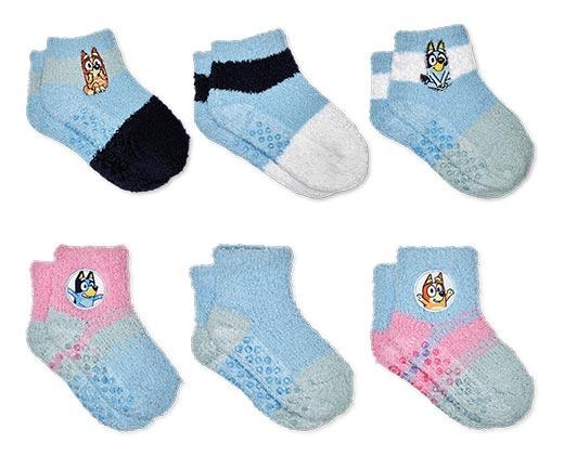 Licensed Childrens Character 3-Pack Fuzzy Socks
