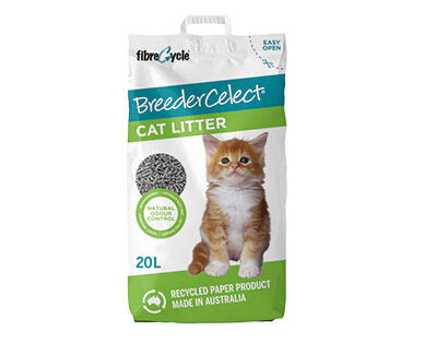 Recycled Paper Cat Litter 20L
