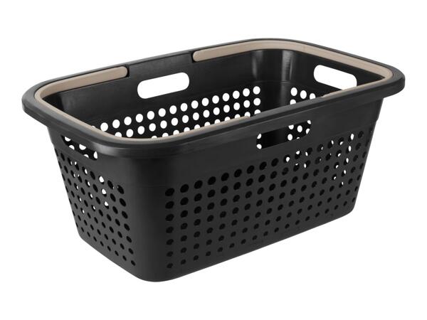 Livarno Home Laundry Basket - Black