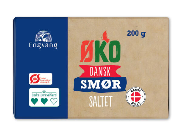 Økologisk smør