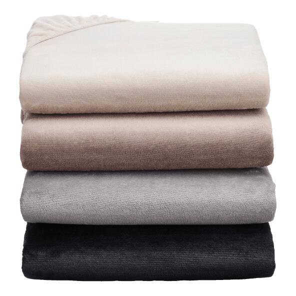 NOVITESSE(R) 				Fleece-Spannbetttuch, 2 Pers.
