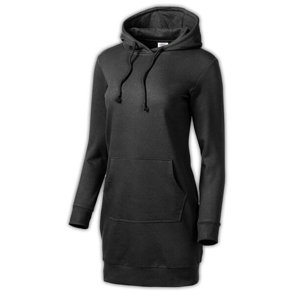 Kapuzen-Sweatkleid