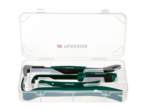 Parkside Pry Bar & Crowbar Set - Set of 4