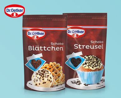 DR. OETKER Schoko-Blättchen/-Streusel