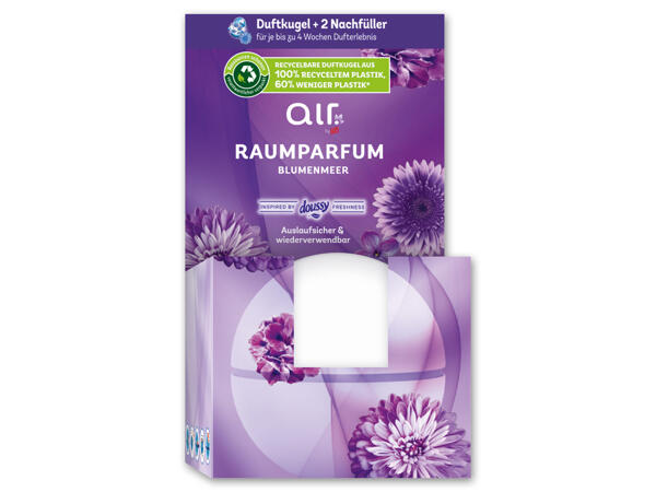 Duftkugel mit 2 Nachfüller
