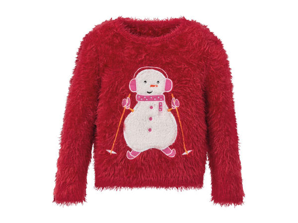 Lupilu Infants' Christmas Plush Jumper