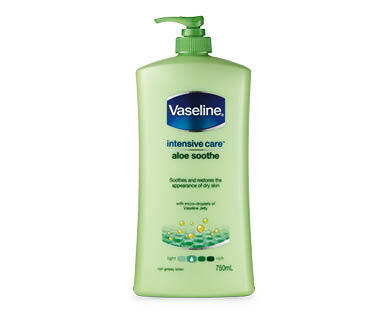 Vaseline Body Lotion Aloe Soothe 750ml