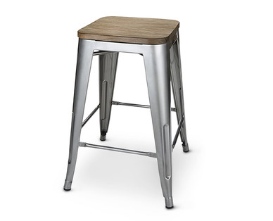 Sohl Furniture 24" Industrial Stool