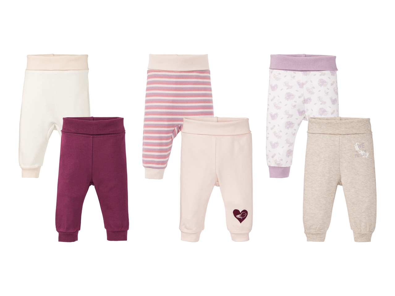 Pantalon molletonné pour bébé, lot de 21