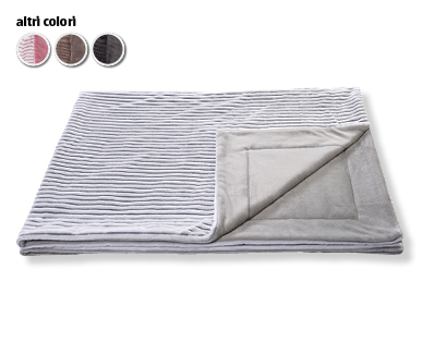 Coperta effetto a coste MY LIVING STYLE